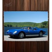 Металлическая табличка Bizzarrini 5300 SI Spyder